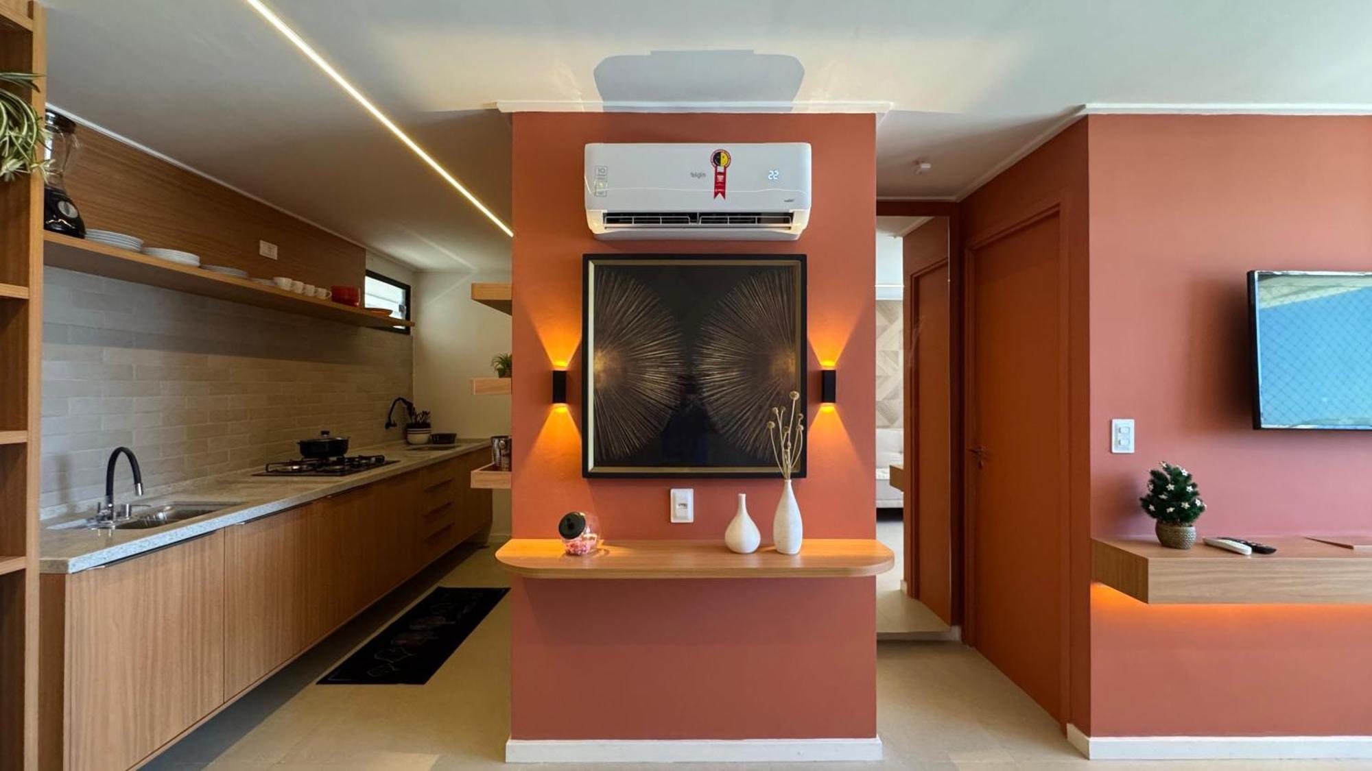 Maceió Flat Beira-Mar, Novo! 아파트 외부 사진